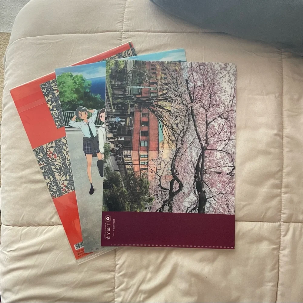 Japanese Art File Folders Set